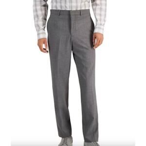 NWT Marc New York Modern-Fit Dress Pants, Grey, Men’s 35W x 33L